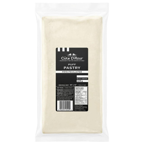 CÔTE D'AZUR Puff Pastry - Sheet 10 x 13-in, 425g ❆ 