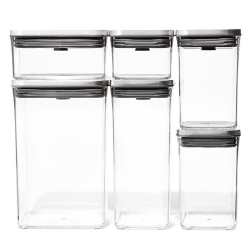 OXO Good Grips pop container Food Storage Clear .6 qt .6 L Canister Plastic