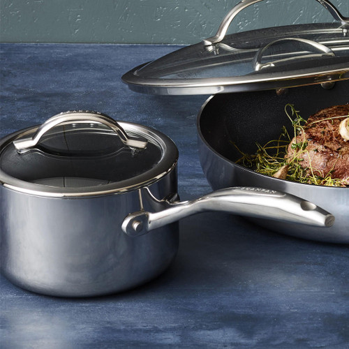 HAPTIQ Saucepan with Lid - STRATANIUM+ Nonstick, 1.8L - The