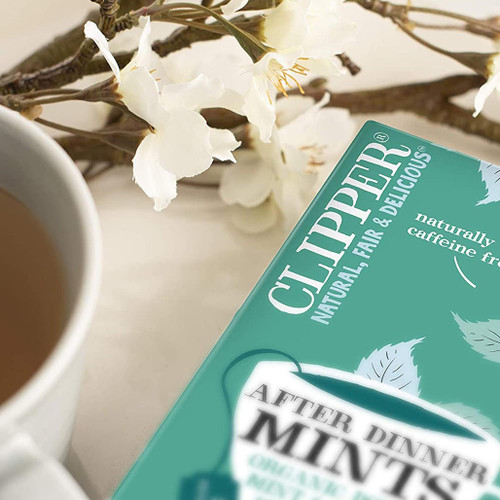 Clipper After Dinner Mints Organic Double Mint & Fennel Infusion Tea Bags  20 per pack
