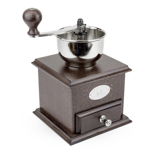 PEUGEOT Manual Coffee Mill - Walnut-Stained Beechwood,  21cm