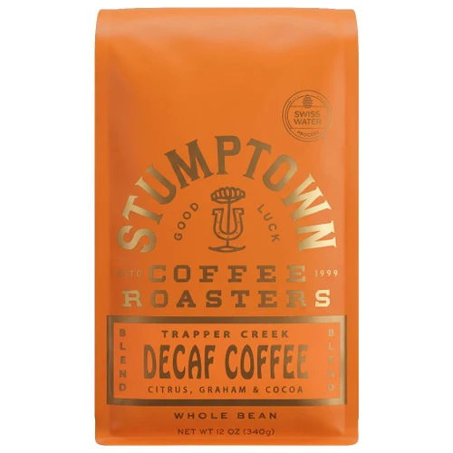 STUMPTOWN Trapper Creek Decaf Coffee Blend - Whole Bean, 340g 