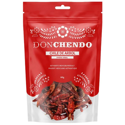 DON CHENDO Chile De Arbol - Dried, 60g 