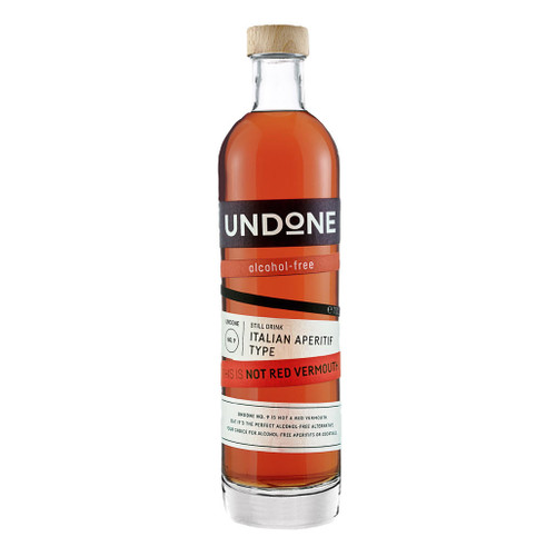UNDONE This Is Not Red Vermouth - Italian Red Aperitif Type 9, 750ml