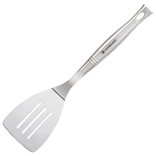 LE CREUSET Revolution Slotted Turner - Stainless Steel, 34cm LE CREUSET Revolution Slotted Turner - Stainless Steel, 34cm