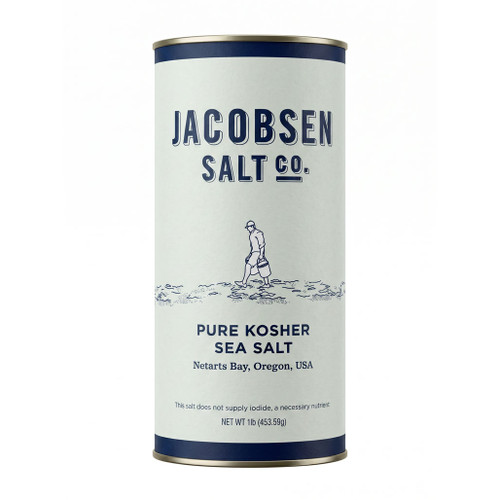 Pure Kosher Sea Salt - Canister, 1Lb