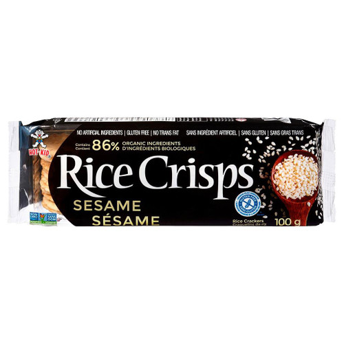 HOT KIDS Rice Crisps - Sesame, 100g 