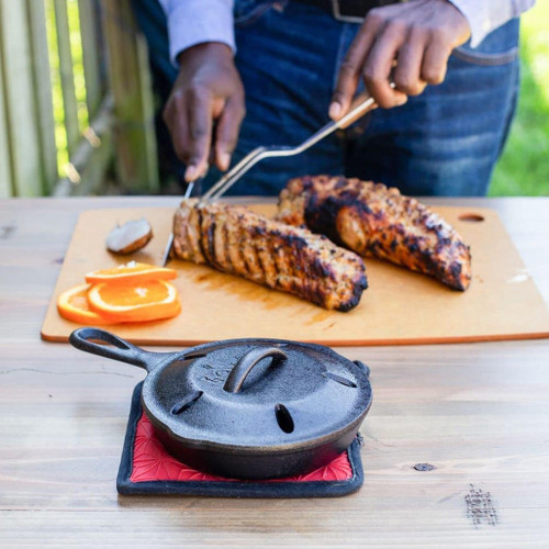 6.5 Inch Seasoned Cast Iron Smoker Skillet | Lodge Cast Iron