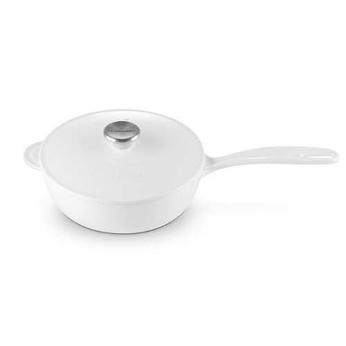 White Saucier Pan, 2.0L