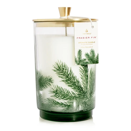 THYMES Frasier Fir - Heritage Large Pine Needle Luminary, 16oz