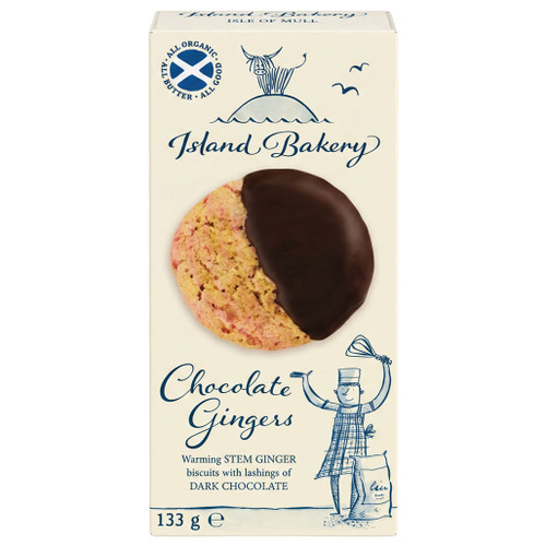 Chocolate Ginger Biscuits, 133g