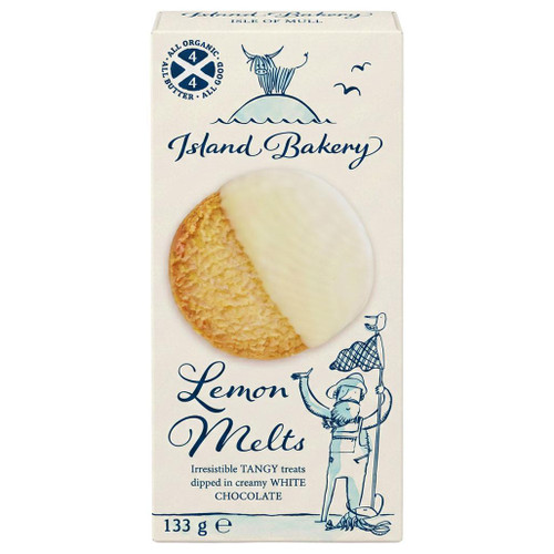 ISLAND BAKERY Lemon Melts - White Chocolate, 133g 