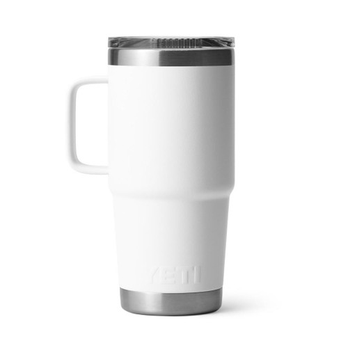 Rambler Travel Mug 591 ML - Stronghold Lid, White - The Gourmet