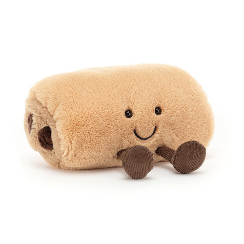 JELLYCAT Amuseable Pain Au Chocolat, 4 x 6-in