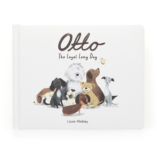 JELLYCAT Otto the Loyal Long Dog Book