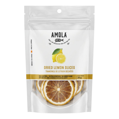 Lemon Dried Slices - Cocktail Garnish, 25g