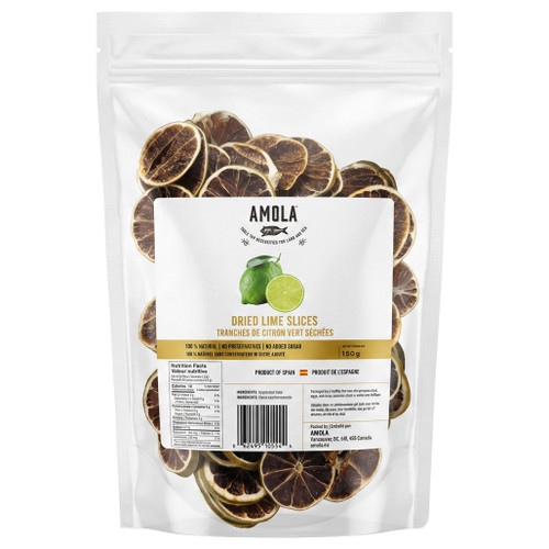 Lime Dried Slices - Cocktail Garnish, 150g