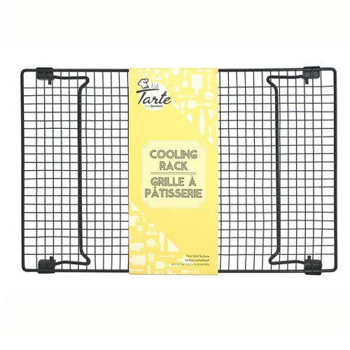 A LA TARTE Cooling Rack Nonstick - 16.5 x 10.5-in, Black