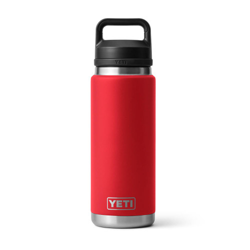 YETI Rambler Bottle With Chug Cap 769 ML, Rescue Red