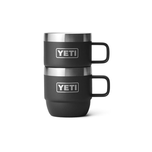Rambler 177 ML Stackable Mugs - 2-Pack, Black - The Gourmet Warehouse