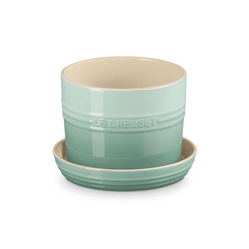 LE CREUSET Sage Herb Planter - Stoneware, 14cm