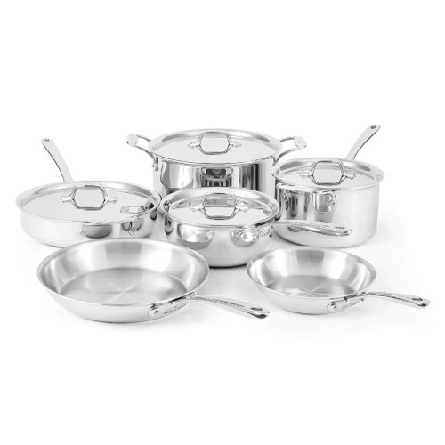 ALL-CLAD Cookware Set - G5 Graphite Core Stainless, 10-Piece