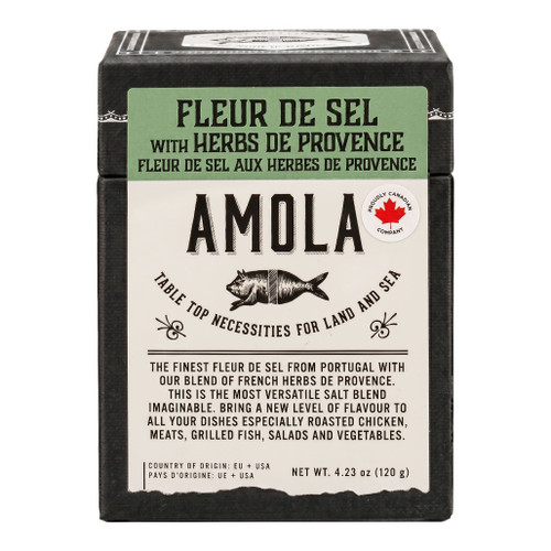 Amola - Fleur de Sel w Herbs de Provence, 120g