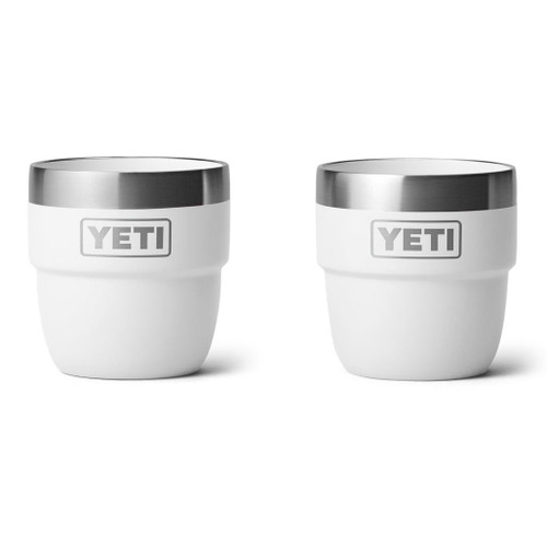 YETI Rambler 118 ML Stackable Espresso Cup - Set of 2, White