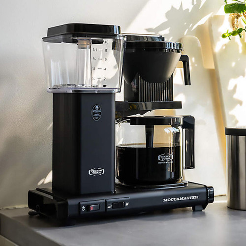 KBGV Select 10 Cup Coffee Maker - Glass Carafe, Matte Black - The