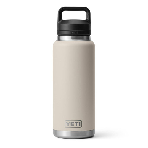 YETI Rambler Bottle 1 L - with Chug Cap, Cape Taupe
