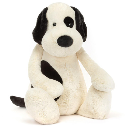 JELLYCAT Bashful Black & Cream Puppy - Gigantic