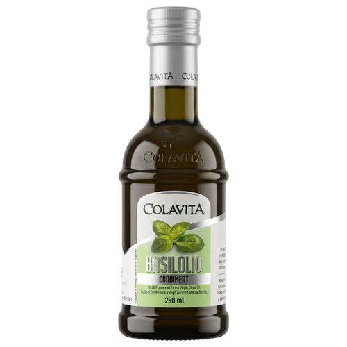 COLAVITA Basilolio - Basil Flavoured Extra Virgin Olive Oil, 250ml