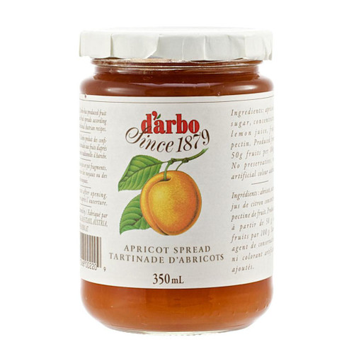 D'ARBO Apricot Spread, 350ml