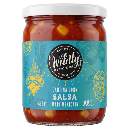 WILDLY DELICIOUS Salsa - Cantina-Corn, 430ml 