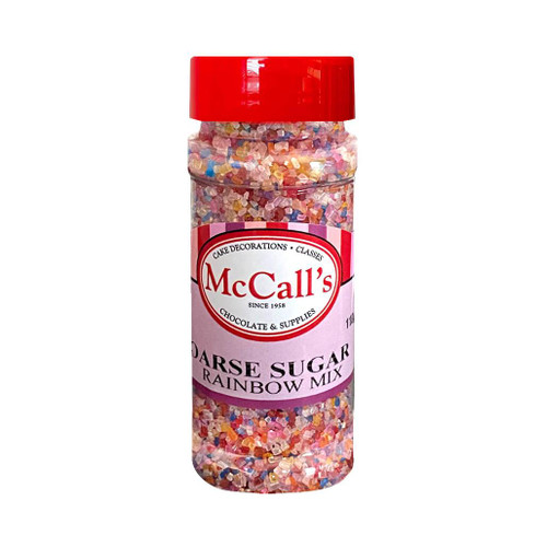 MCCALL'S McCall's Coarse Sugar Crystal - Rainbow Mix, 100g MCCALL'S McCall's Coarse Sugar Crystal - Rainbow Mix, 100g