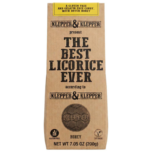 KLEPPER & KLEPPER The Best Licorice Ever - Honey, 200g 