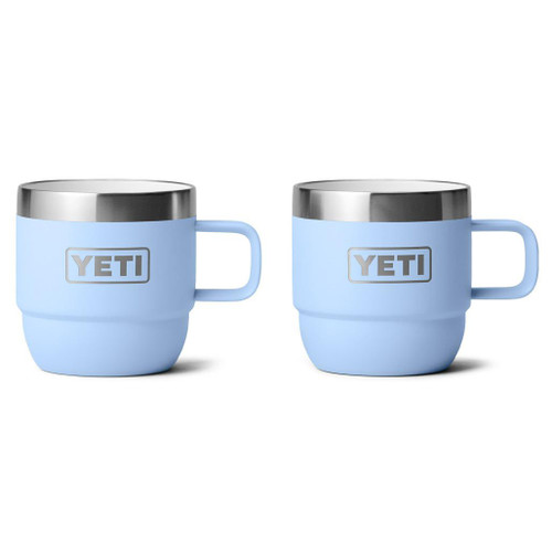YETI Rambler 177 ML Stackable Mugs - 2-Pack, Big Sky Blue