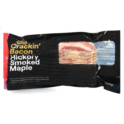 Crackin' Bacon - Hickory Smoked Maple, 450g ❆