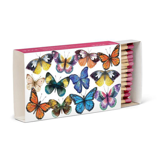 Butterflies Matches - 2.5 x 4.25-in, Box of 45
