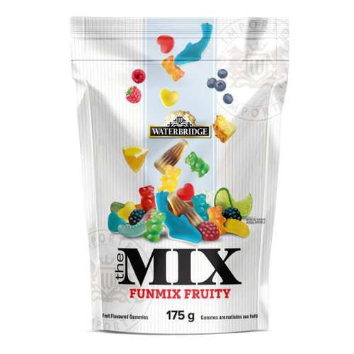 WATERBRIDGE The Mix - Fruity Gummy Candy, 175g 