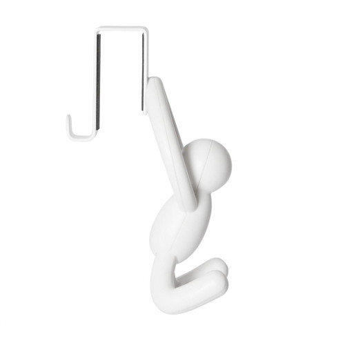 UMBRA Buddy Over The Cabinet Hooks - White, Set of 2 UMBRA Buddy Over The Cabinet Hooks - White, Set of 2