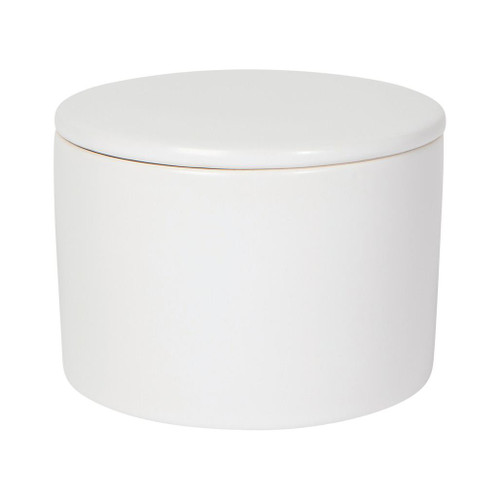 NOW DESIGNS Butter Crock - White, 4 x 3-in