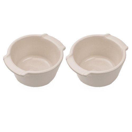 PEUGEOT Appolia Ceramic Ramekins - Ecru, Set of 2 PEUGEOT Appolia Ceramic Ramekins - Ecru, Set of 2