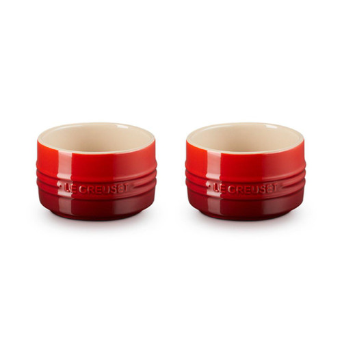 LE CREUSET Cerise Stackable Ramekins, Set of 2 