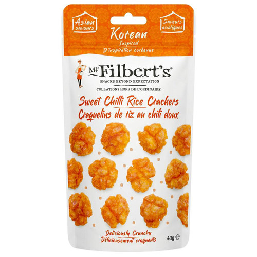 MR. FILBERTS Sweet Chilli Rice Crackers, 40g 