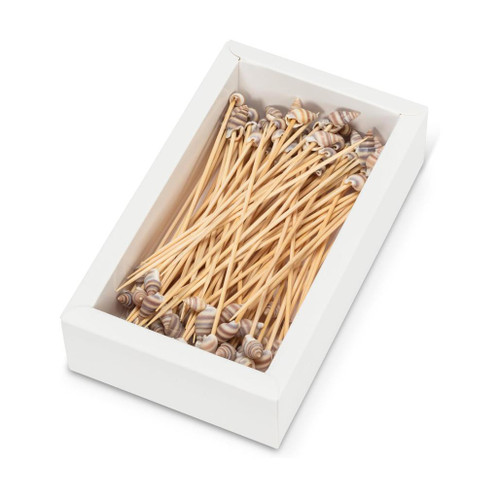 ABBOTT Cocktail Ball Picks - Natural Shell 4.5-in, 100 Pieces ABBOTT Cocktail Ball Picks - Natural Shell 4.5-in, 100 Pieces