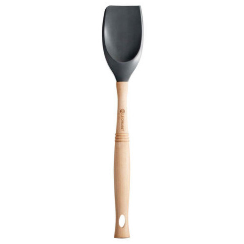 LE CREUSET Oyster Silicone Spoon Spatula, 32cm 