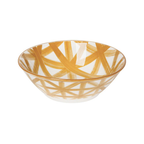 NOW DESIGNS Porcelain Bowl Imperial Crosshatch - Small,  5.5-in 