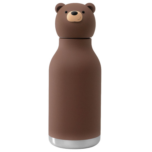 Honey Brown Bear Bestie Bottle - Vacuum Insulated, 16oz
