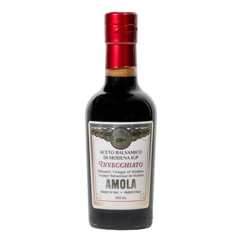 AMOLA Amola Invecchiato - Aged Balsamic Vinegar of Modena IGP, 250ml 